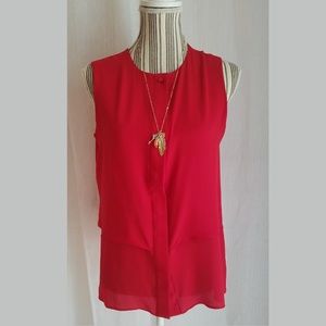 Amazing Show Stopping RED Blouse!